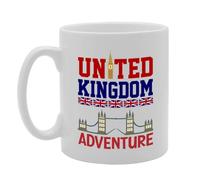 Coralgraph Inc MG5606 United Kingdom Adventure Souvenir Gift Novedad Tea Coffee Taza de cerámica