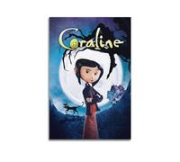 Coraline And The Secret Door Main Character Poster Pintura Decorativa Lienzo Arte de Pared Salón Póster Dormitorio Pintura 30 x 45 cm (30 x 45 cm)