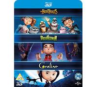 Coraline/Paranorman/The Boxtrolls [Edizione: Regno Unito] [Reino Unido] [Blu-ray]