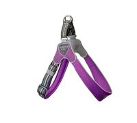Coralpina - Arnés Cinquetorri ajustable para perros de talla pequeña-mediana, suave y transpirable, no daña el pelo y no obstaculiza los movimientos, color lila, talla 1