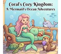 Coral's Cozy Kingdom: A Mermaid's Ocean Adventures: Coloring Book for Adults and Kids