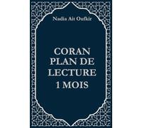 Coran Plan de lecture: 1 mois