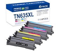 Corapipo TN635XL TN635 TN-635 - Cartucho de tóner compatible con Brother TN635 TN635XL cartuchos de tóner Wrok para HL-L8430CDW HL-L8570CDW MFC-L8930CDW MFC-L8730CDW Tinta de impresora (TN635XL/TN635)