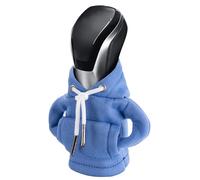 CORATED Sudadera con capucha para palanca de cambios, color azul, funda para pomo de palanca de cambios, funda para pomo de palanca de cambios, funda para coche decorativo