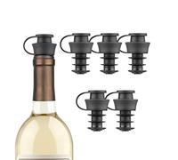 Coravin Tapones pivotantes - Paquete de 6 tapones para botellas de vino, uso con herramienta de vino pivotante para ahorrar vino con tapa abierta y cerrada