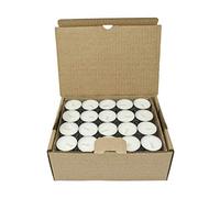 Coraz Home - Velas de té naturales sin perfume hechas de velas de cera de soja con 4 u 8 horas de tiempo de combustión Candlelitas Sin parafina en vaso de aluminio reciclable Sin plástico