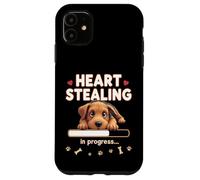 Corazón Airedale Terrier perro divertido regalo Airedale Terrier cachorro Carcasa para iPhone 11
