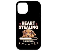 Corazón Airedale Terrier perro divertido regalo Airedale Terrier cachorro Carcasa para iPhone 12/12 Pro