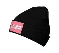 Corazón: Amo A Mi Novia Sexy Mujer Hombre Skull Cap Deportivo Watch Cap Cálido Gorros con Vuelta para Pasear Al Perro Deportes Al Aire Libre
