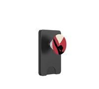 Corazón Cheetah Leopard My Heart Beats For Gymnastics PopSockets PopWallet para MagSafe