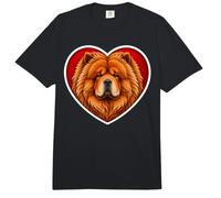 Corazón Chow Chow Comfort Colors Adult Heavyweight T-Shirt