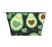 Corazón De Aguacate De Patrones Sin Fisuras Lindo, Bolsa de artículos de tocador Bolsa de Maquillaje Bolsa de cosméticos Bolsa de artículos de tocador de Viaje portátil