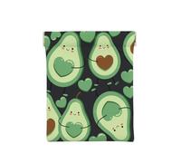 Corazón De Aguacate De Patrones Sin Fisuras Lindo, Squeeze Top Wallet Bolsa de Almacenamiento para Mujer Monedero pequeño Bolsa de Cambio