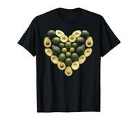 Corazón de Aguacate Vegetal Camiseta