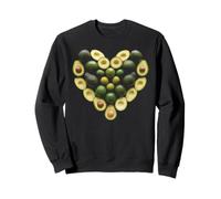 Corazón de Aguacate Vegetal Sudadera