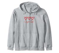 Corazón de Amor Cape Cod Corazones de Playa rústica Massachusetts Sudadera con Capucha