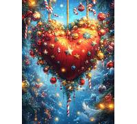 Corazón de Amor Puzzle 500 Piezas Papel Adolescentes Sueño de Pintura al óleo de Cuento de Hadas Actividad Días Libres Actividad Mente Colección Rompecabezas Regalo Creativo 500 PCS