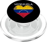 Corazón de Bandera de Venezuela Vintage para venezolano PopSockets PopGrip para MagSafe