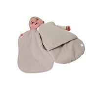 Corazón de Candido caché acolchado edredón Taupe 55cm