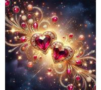 Corazón de Cristal Puzzle 500 Piezas,Rompecabezas DIY Adultos,Puzle Clásico para Adultos Entretenimiento Creativo, Juegos Desafiantes