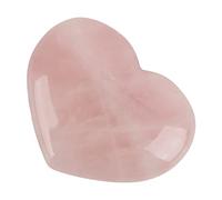 Corazón de Cuarzo, Alivio de Ansiedad, Corazón de Cristal de Meditación, Equilibrio de Energía Corporal, Mejora de las Relaciones Interpersonales, Presente Ideal para Amigos y