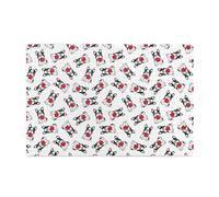 Corazón de Dibujos Animados Bulldog francés San Valentín, Rompecabezas de 1000 Piezas, Rompecabezas de Madera para Toda la Familia, decoración de Pared para Adultos y Adolescentes.