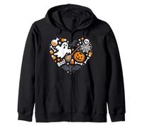 Corazón de Halloween Sudadera con Capucha