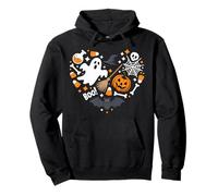 Corazón de Halloween Sudadera con Capucha