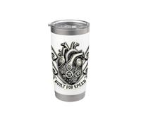 Corazón de hierro Vaso térmico de acero inoxidable de doble pared