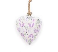 Corazon de madera decorativo Grande - Lavanda