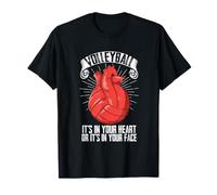 Corazón de pelota de voleibol | Volley | Jugador de voleibol de playa Camiseta