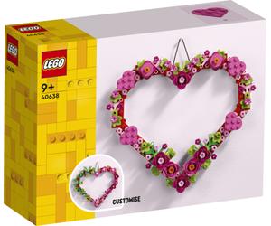 Corazón Decorativo LEGO: Creatividad y Amor para Tu Espacio