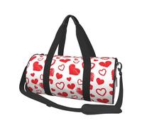 Corazón del día de San Valentín, Bolsa de Viaje de Gran Capacidad, Bolso Redondo, Bolsa de Viaje Deportiva, Bolsa de Mano, Bolsa de Fitness