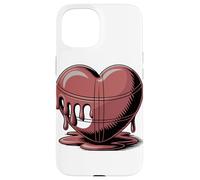 Corazón Derretido Forma Jugador de Bochas Petanca Bolas Carcasa para iPhone 15