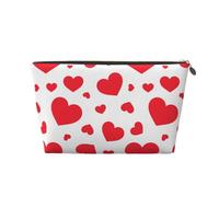 Corazón disperso, Bolsa de Maquillaje Bolsa de cosméticos Bolsa de artículos de tocador de Viaje portátil Bolsa de artículos de tocador
