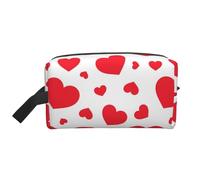 Corazón disperso, Bolsa de Maquillaje Bolsa de cosméticos Bolsa de artículos de tocador de Viaje portátil Organizador de Bolsa de Maquillaje