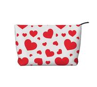 Corazón Disperso,Neceser de Pana, Neceser de Maquillaje portátil, Neceser de Viaje