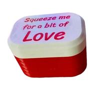 Corazón en una 3D Modelado de corazones Impresión 3D Diseño romántico Rendimiento Estuche para accesorios Decoración Objeto de almacenamiento Expresión impresionante Sentimientos