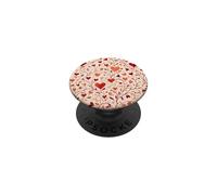 Corazón Floral Jardín Flores Románticas Día de PopSockets PopGrip Adhesivo
