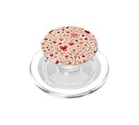 Corazón Floral Jardín Flores Románticas Día de PopSockets PopGrip para MagSafe