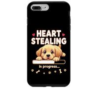Corazón Golden Retriever Perro Divertido Regalo Golden Retriever Cachorro Carcasa para iPhone 7 Plus/8 Plus