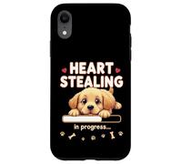 Corazón Golden Retriever Perro Divertido Regalo Golden Retriever Cachorro Carcasa para iPhone XR