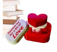 Corazón impreso en 3D en una, recuerdo impreso en 3D para el día de San Valentín, de regalo con un corazón emergente, para mujeres, esposa, novia, cumpleaños, aniversarios