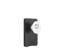 Corazón Místico Cristal Ilustración Mágico PopSockets PopWallet para MagSafe