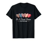 Corazón Retro Vintage Be A Decent Human It's Not That Hard Camiseta