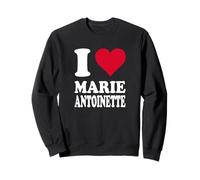 Corazón Rojo Me Amo María Antonieta Sudadera