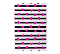 Corazón Rosa sobre línea Negra, Rompecabezas de 1000 Piezas, Rompecabezas de Madera para Toda la Familia, decoración de Pared para Adultos y Adolescentes.