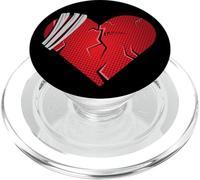 Corazón Roto Amor Triste Ruptura San Valentín PopSockets PopGrip para MagSafe