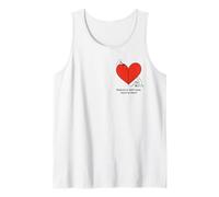 Corazón Roto: Reescribiendo mi Final Feliz. Amor, superación Camiseta sin Mangas