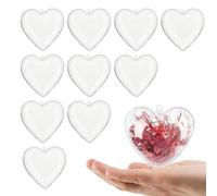 Corazón San Valentín Organizador Transparente de Almacenamiento